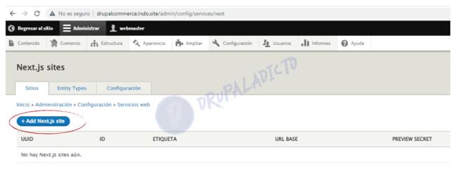 Curso Drupal Commerce Nextjs | www.drupaladicto.com - Consultor especializado en drupal y symfony