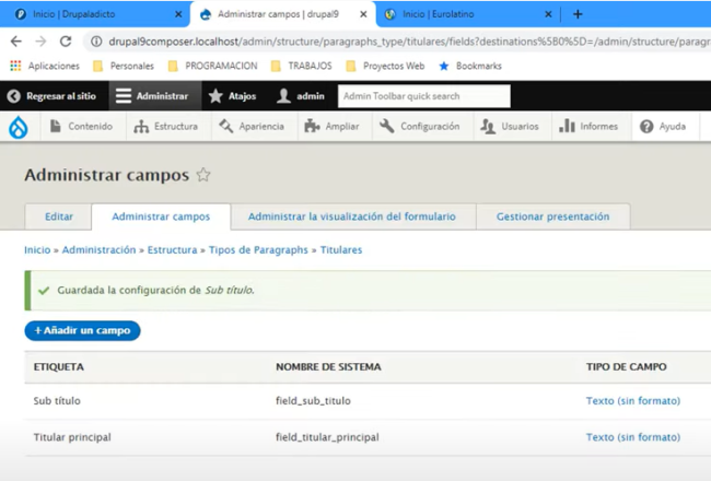 Curso Drupal 9 | www.drupaladicto.com - Consultor especializado en Drupal y Symfony Curso Drupal 9 | www.drupaladicto.com - Consultor especializado en Drupal y Symfony