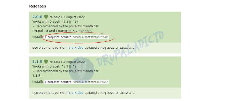 Boostrap 5 Drupal 9 | www.drupaladicto.com - Consultor especializado en drupal y symfony Boostrap 5 Drupal 9 | www.drupaladicto.com - Consultor especializado en drupal y symfony