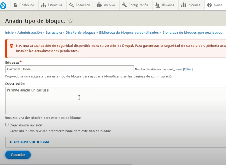 slick carousel drupal - www.drupaladicto.org Formacion especializada en drupal y symfony - roles permisos y usuarios