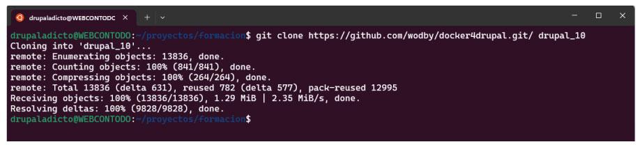 Docker Drupal | www.drupaladicto.com - Consultor especializado en drupal y symfony