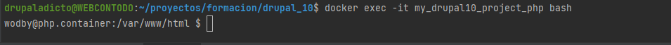 Docker Drupal | www.drupaladicto.com - Consultor especializado en drupal y symfony