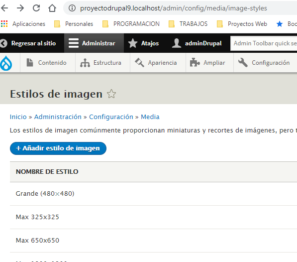 estilos de imagen - www.drupaladicto.org Formacion especializada en drupal y symfony