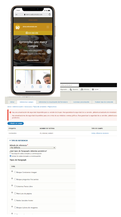 paragraphs - www.drupaladicto.org Formacion especializada en drupal y symfony