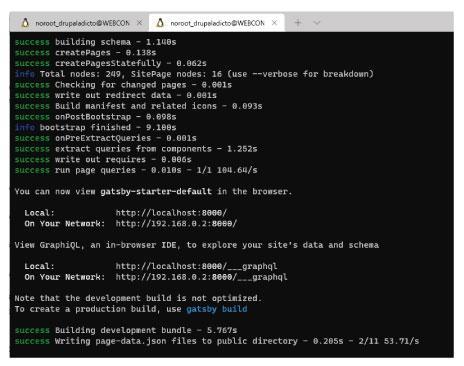 Drupal 9 headless Gatsby | www.drupaladicto.com - Consultor especializado en drupal y symfony Drupal 9 headless Gatsby | www.drupaladicto.com - Consultor especializado en drupal y symfony