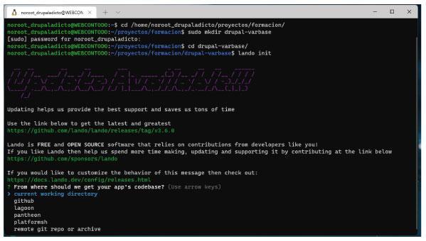 Varbase Drupal 9 Lando | www.drupaladicto.com - Consultor especializado en drupal y symfony Varbase Drupal 9 Lando | www.drupaladicto.com - Consultor especializado en drupal y symfony