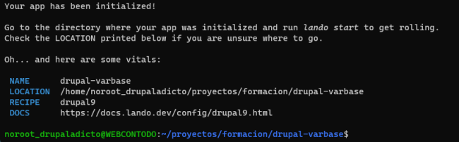 Varbase Drupal 9 Lando | www.drupaladicto.com - Consultor especializado en drupal y symfony Varbase Drupal 9 Lando | www.drupaladicto.com - Consultor especializado en drupal y symfony