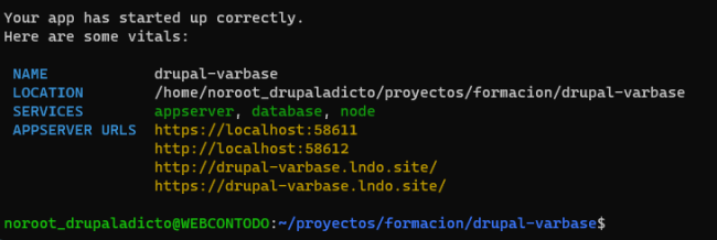 Varbase Drupal 9 Lando | www.drupaladicto.com - Consultor especializado en drupal y symfony Varbase Drupal 9 Lando | www.drupaladicto.com - Consultor especializado en drupal y symfony