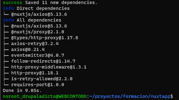 Drupal 9 headless Nuxt.js  | www.drupaladicto.com - Consultor especializado en drupal y symfony