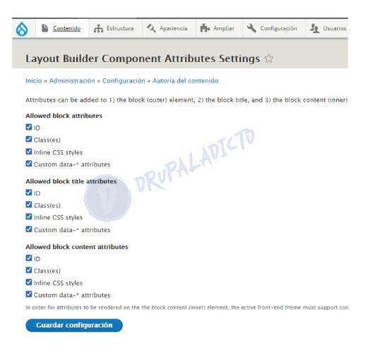 Layout Builder Drupal | www.drupaladicto.com - Consultor especializado en drupal y symfony Layout Builder Drupal | www.drupaladicto.com - Consultor especializado en drupal y symfony