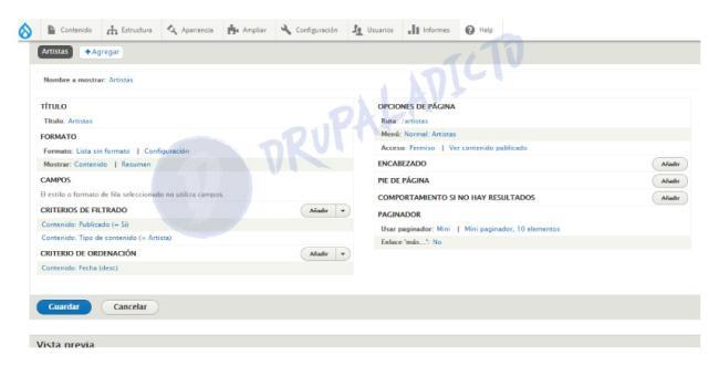 Vistas Drupal | www.drupaladicto.com - Consultor especializado en drupal y symfony Vistas Drupal | www.drupaladicto.com - Consultor especializado en drupal y symfony