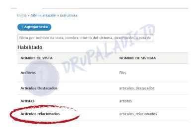 Drupal Views | www.drupaladicto.com - Consultor especializado en drupal y symfony Drupal Views | www.drupaladicto.com - Consultor especializado en drupal y symfony