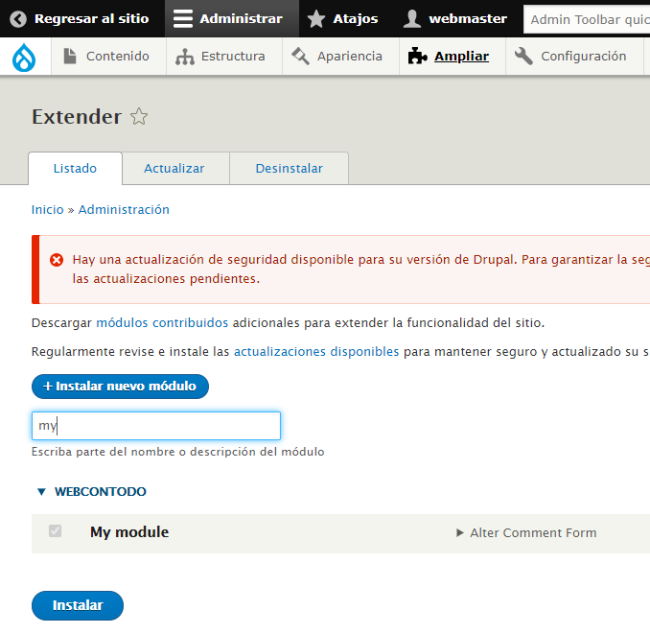 Custom Module Drupal | www.drupaladicto.com - Consultor especializado en drupal y symfony Custom Module Drupal | www.drupaladicto.com - Consultor especializado en drupal y symfony