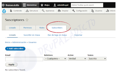 Newsletter Drupal | www.drupaladicto.com - Consultor especializado en drupal y symfony Newsletter Drupal | www.drupaladicto.com - Consultor especializado en drupal y symfony