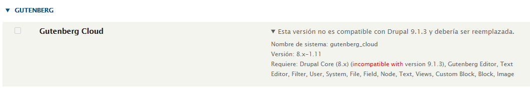 Gutenberg Drupal | www.drupaladicto.com - Consultor especializado en drupal y symfony