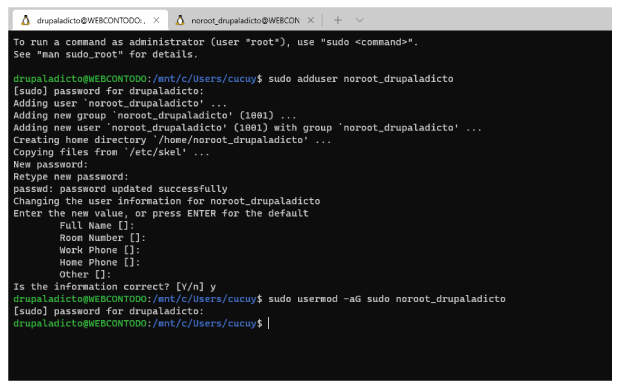 docker - www.drupaladicto.org Formacion especializada en drupal y symfony - roles permisos y usuarios