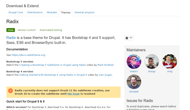 Radix Base Theme | www.drupaladicto.com - Consultor especializado en drupal y symfony