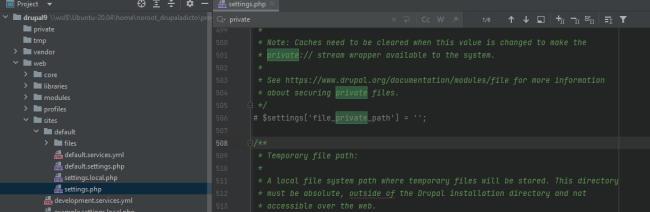 Private Tmp Files Drupal | www.drupaladicto.com - Consultor especializado en drupal y symfony