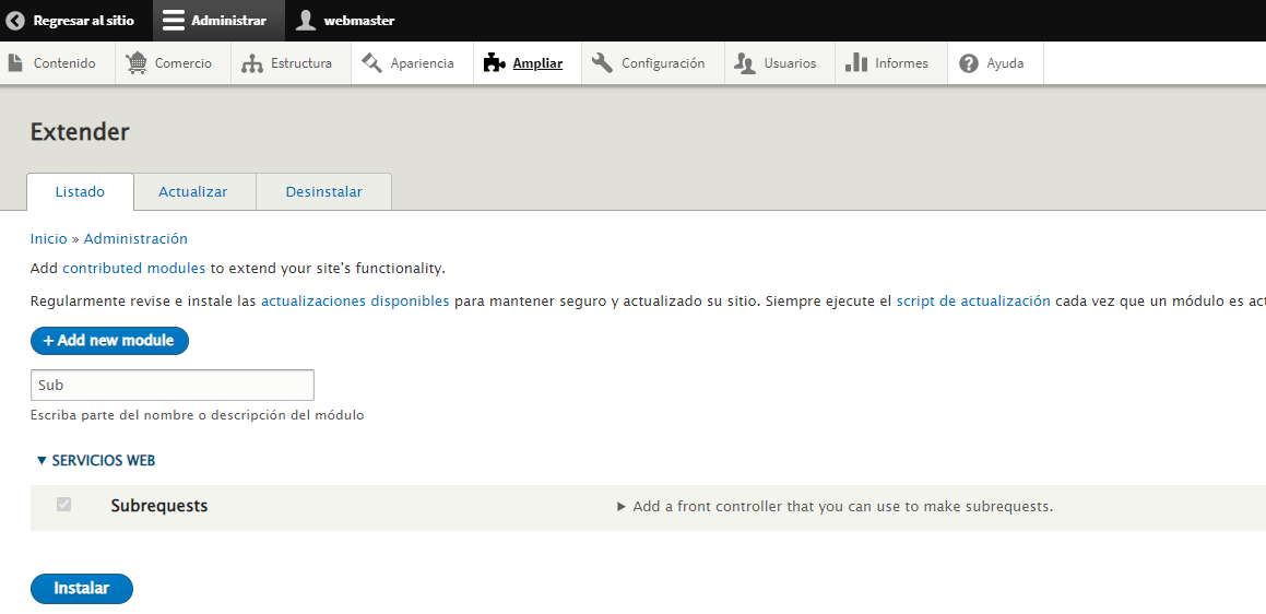 Subrequests Drupal Module | www.drupaladicto.com - Consultor especializado en drupal y symfony